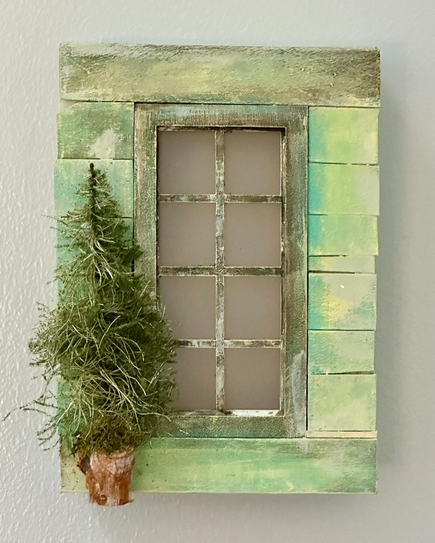 Tree With Green Window