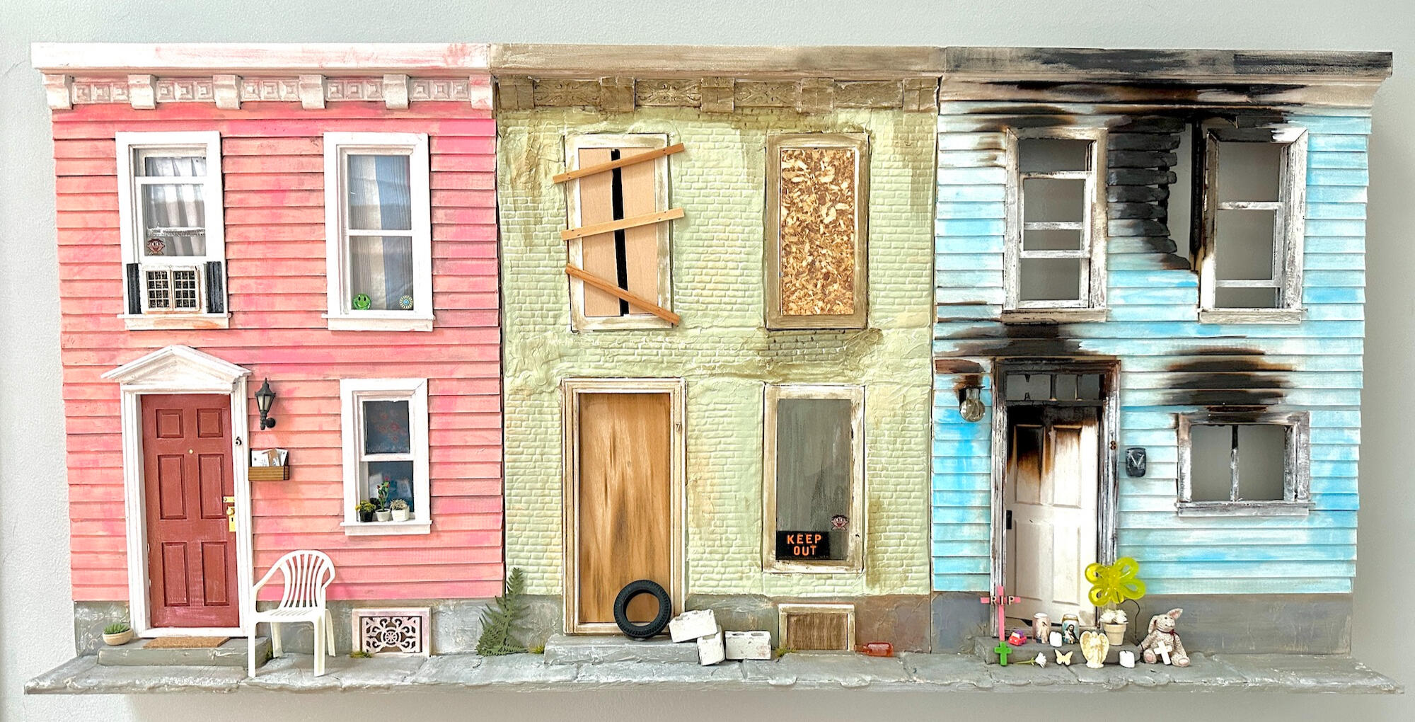 The Cycle, 20" x 36" x 1.75"