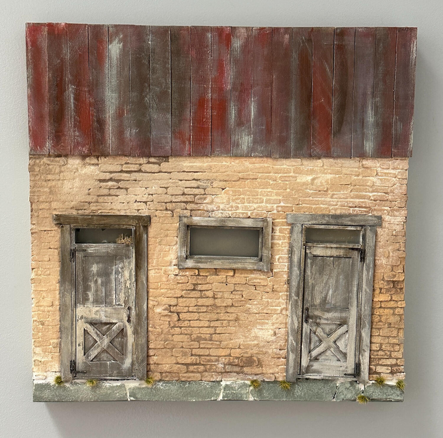 Rustic Barn, 18" x 18" x 1.75", SOLD